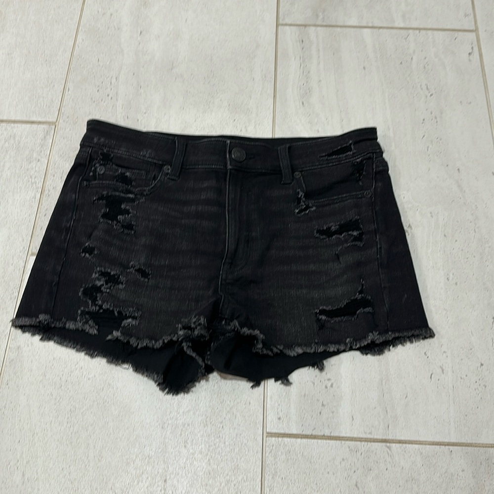 American Eagle Jean shorts, next level stretch size 10 worn twice